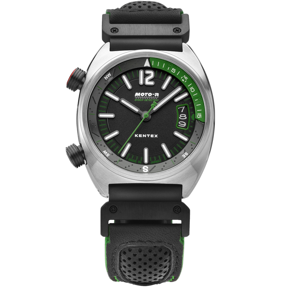 バイクライダー向け時計「MOTO-R」から、日常からツーリングまで軽快に