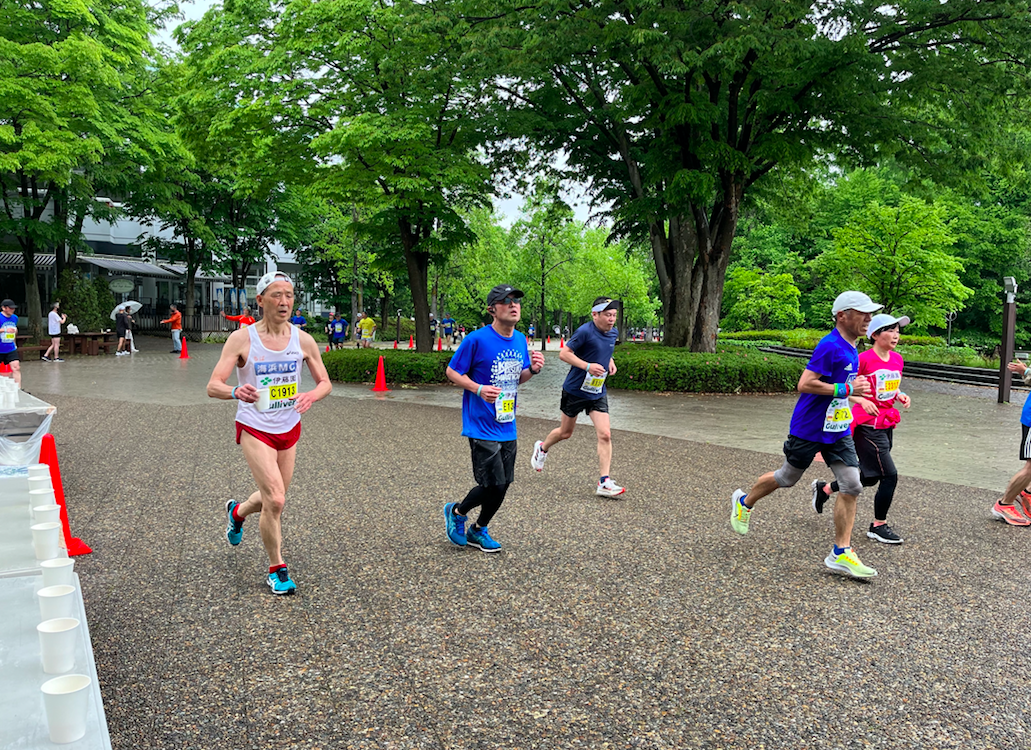 東北希望の襷マラソン、第2回「山形天童大会」ランナーの様子