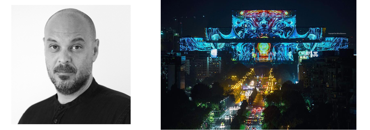 EPER DIGITAL │ ブカレストの巨大な祭典imapp 2017投映作品