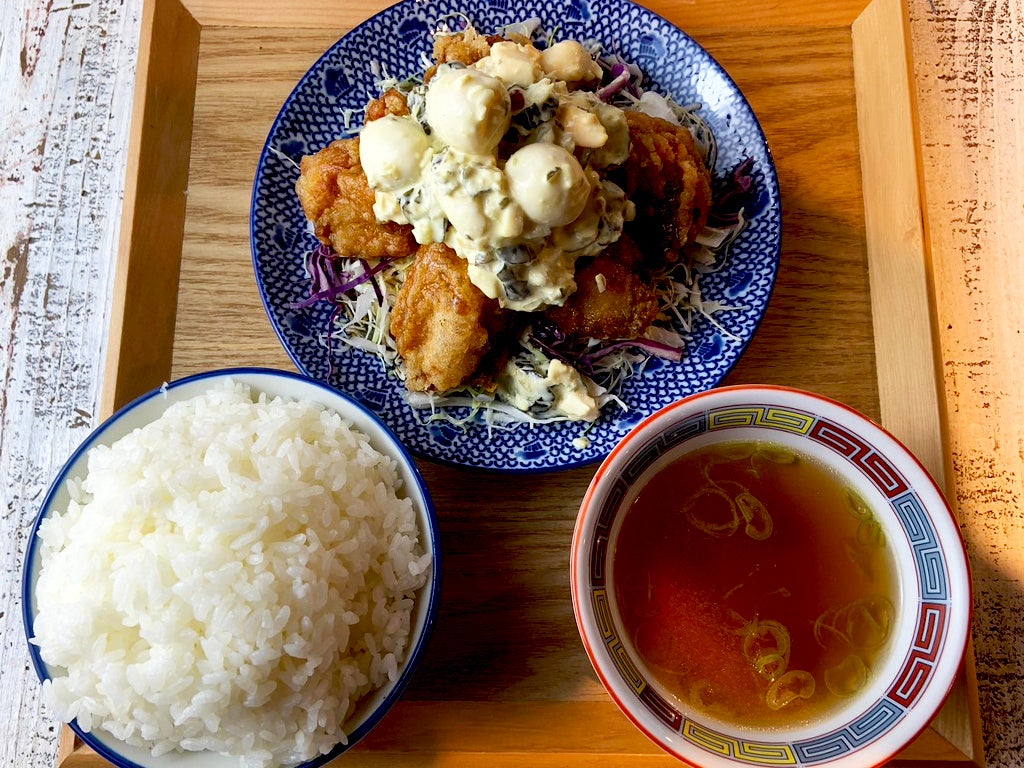 ゴロゴロタルタルソース唐揚げ