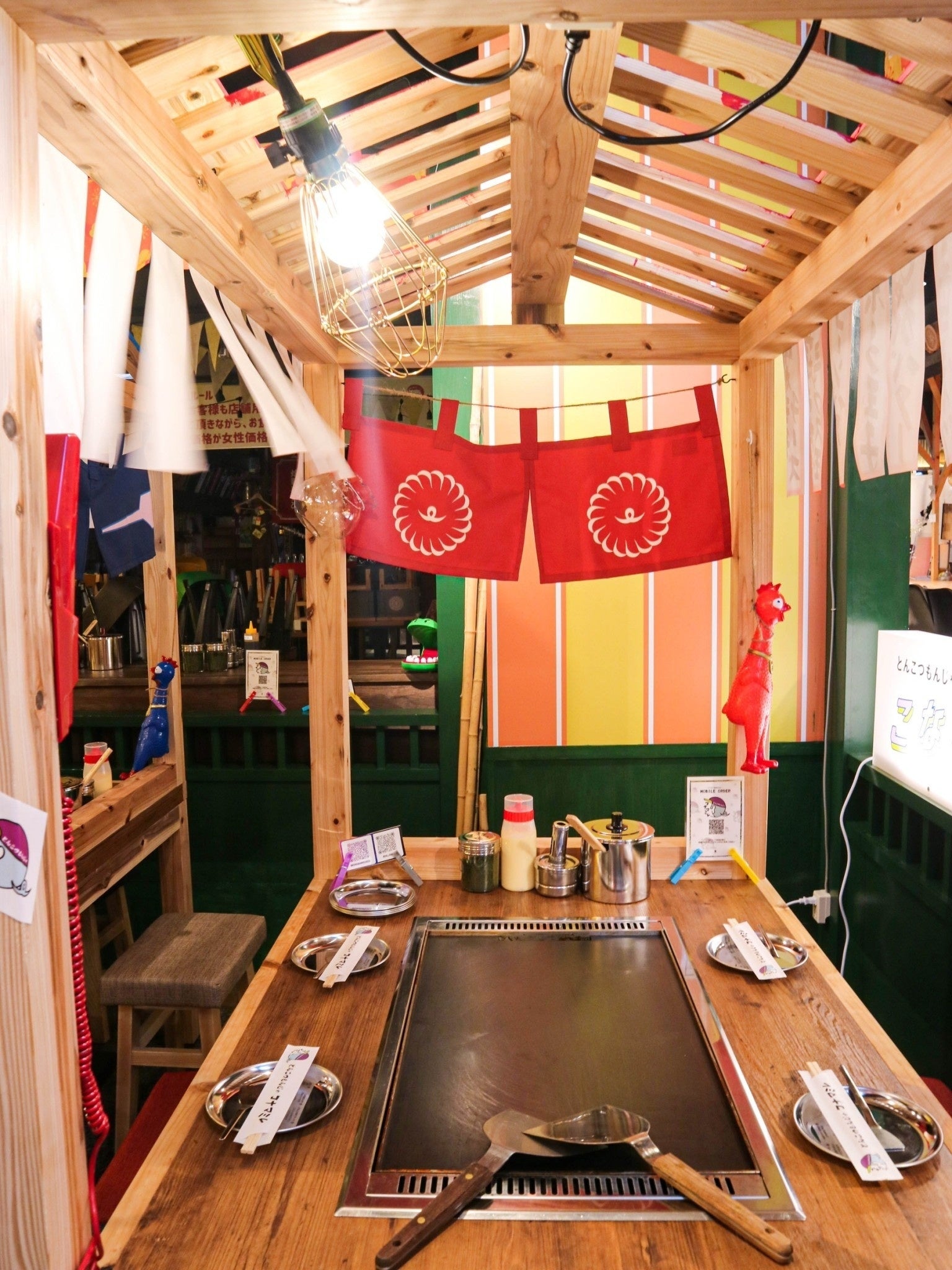 テーブル毎の屋台