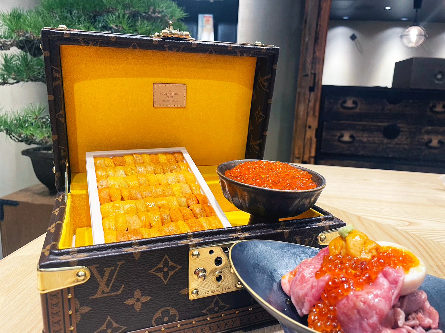 春の和牛祭りは宮崎牛もしくは常陸牛を振る舞います