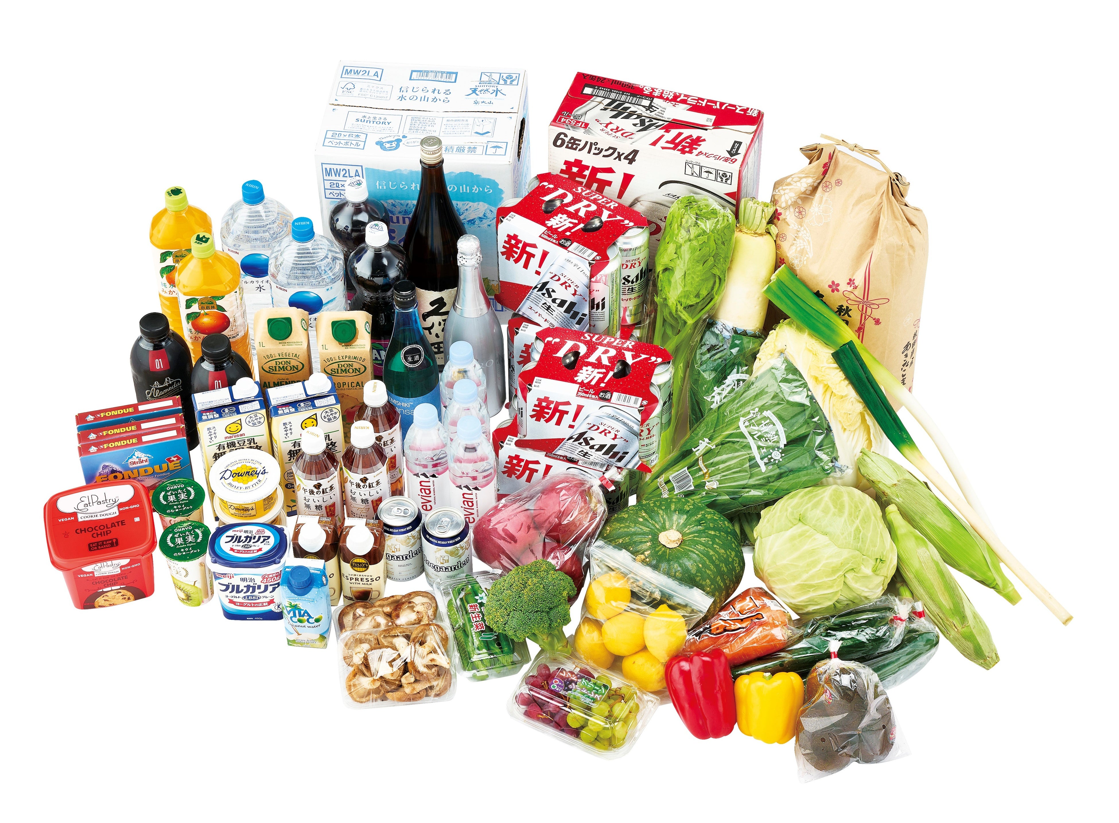 JF-WNC200A(W)冷蔵食品収納量イメージ