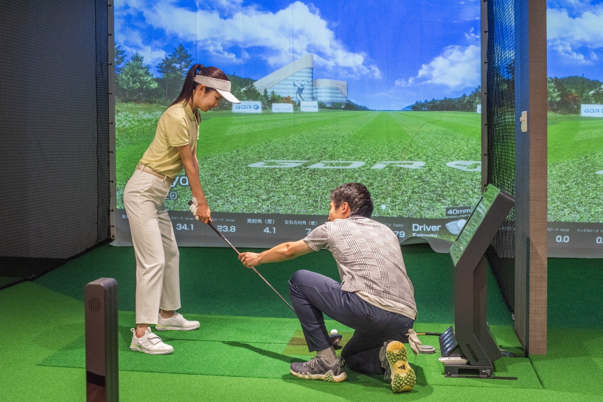 レッスンプロによるアドバイス（イメージ）