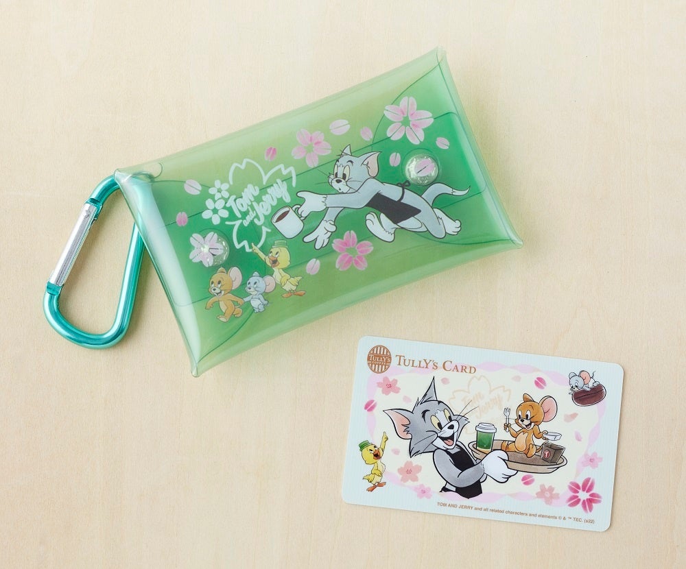 トムとジェリーコラボ タリーズカード＆マルチケース