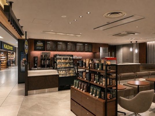 「タリーズコーヒー 近鉄布施駅店」7月31日(金)グランドオープン 「タリーズコーヒー 近鉄布施駅店」7月31日(金)グランドオープン