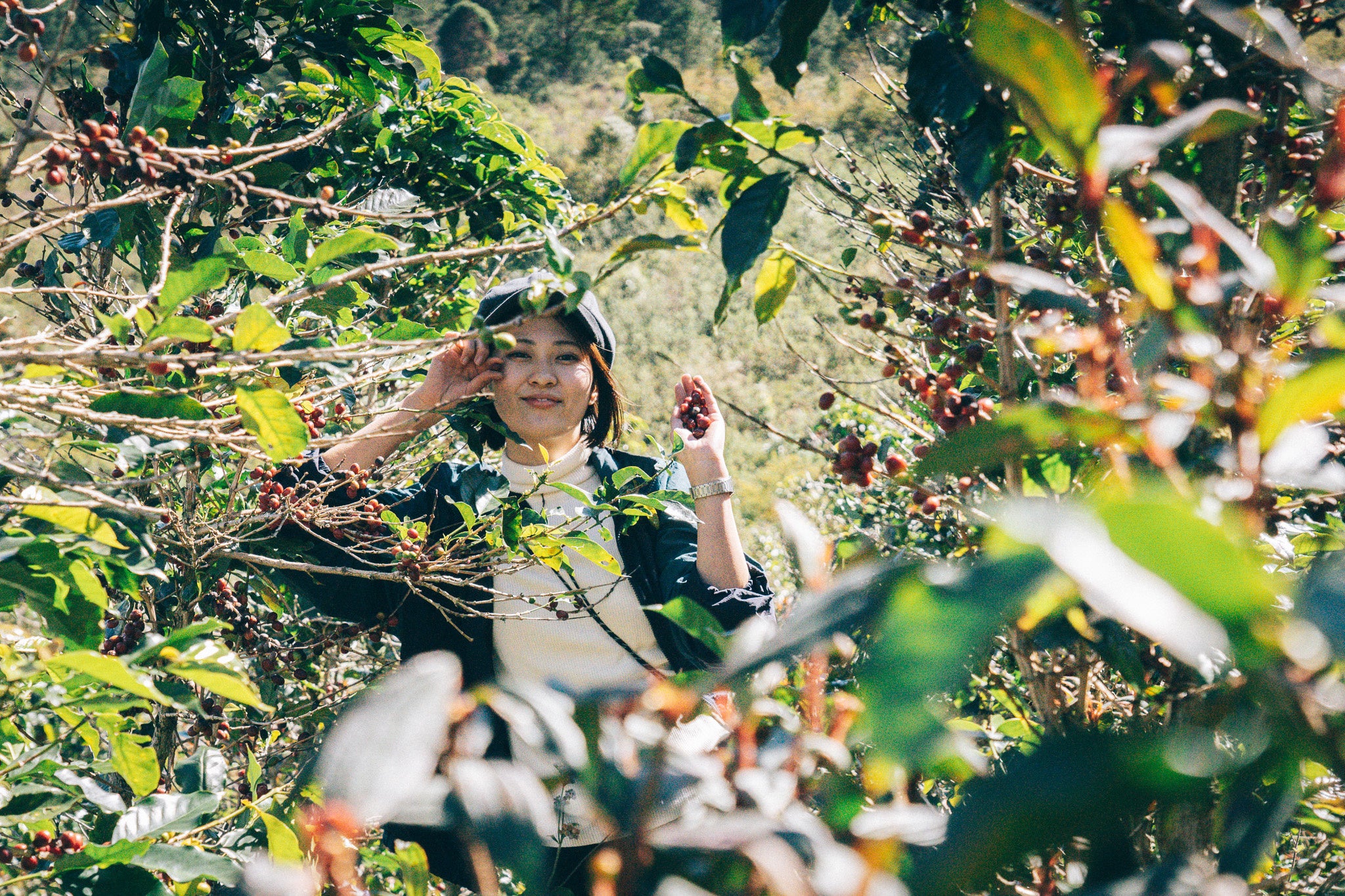 ツアーに同行する三井