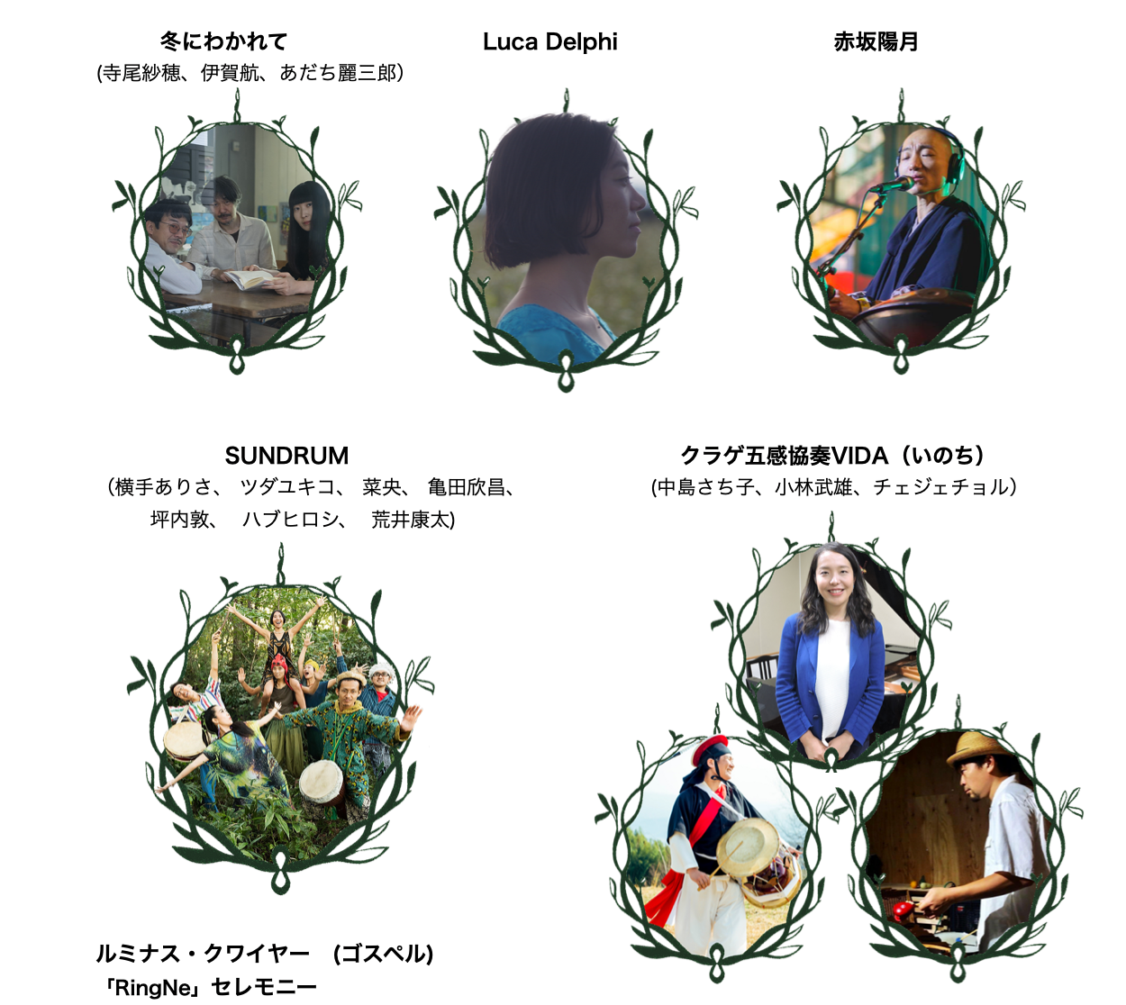 [ハナショウブリバーステージ]出演アーティスト