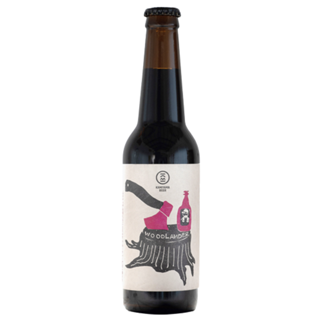KAMIYAMA BEER WOODLANDER ALC 8.5% スタウト