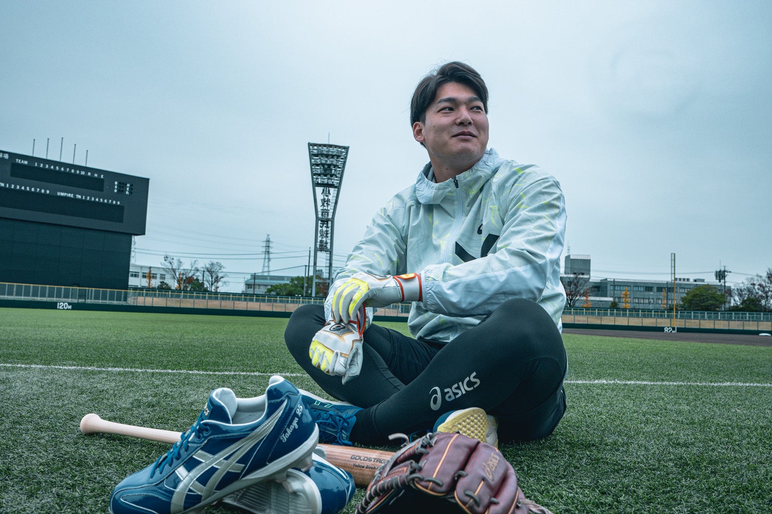 asics 石川昂弥使用　硬式木製バット B-3241 中日ドラゴンズ 石川昂弥選手 支給品 アシックス asics