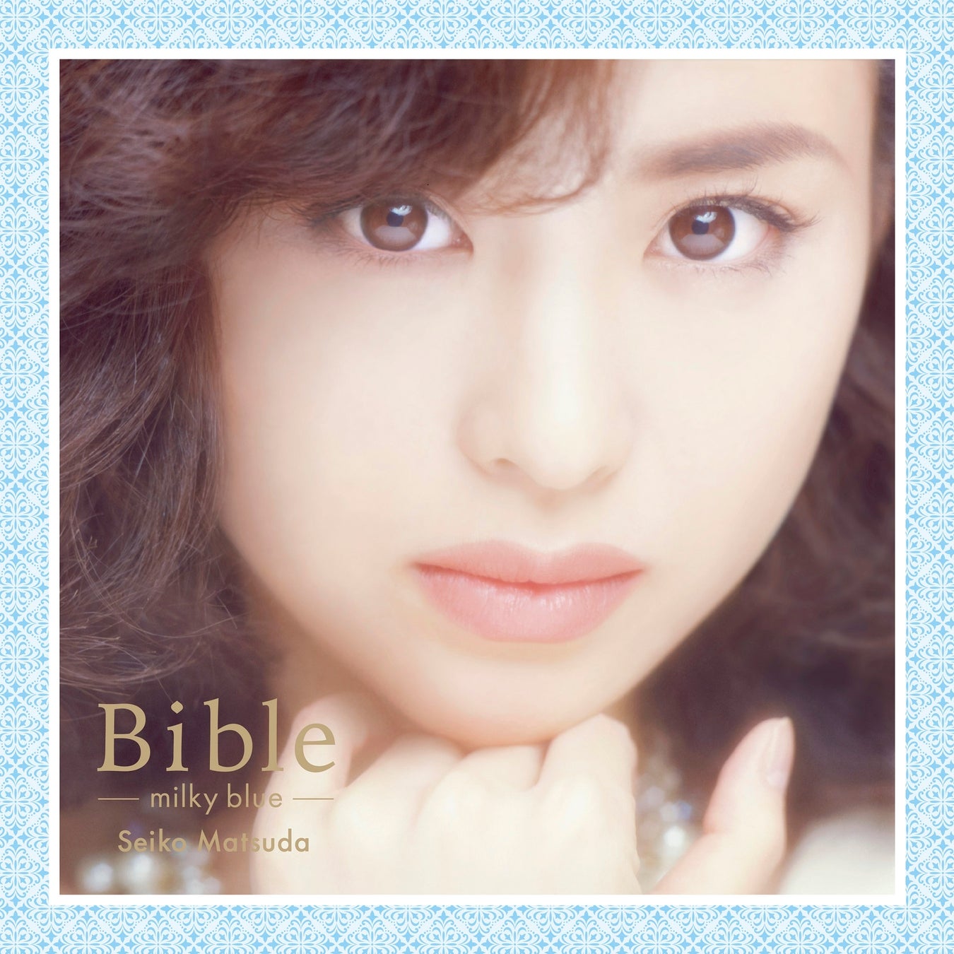 「Bible-milky blue-」アナログ盤ジャケット