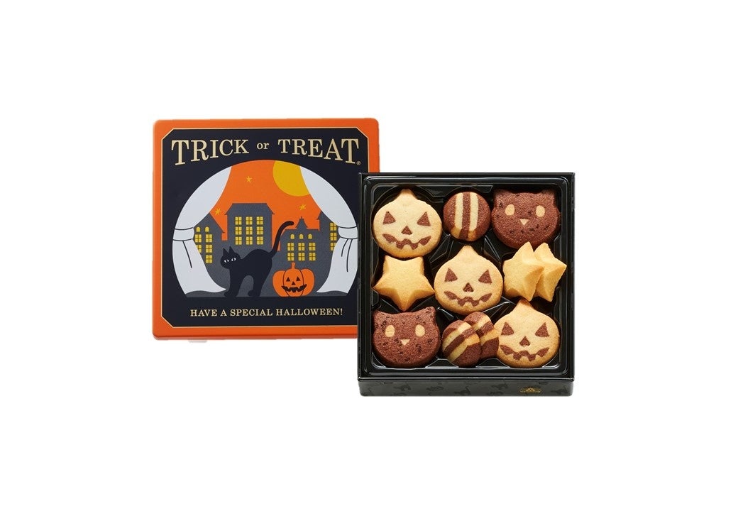 Trick or Treat ★ モロゾフ ハロウィーン サプライズ クッキー 13個入 ハロウィン 詰合せ 缶 期間限定 価格540円 (税込)