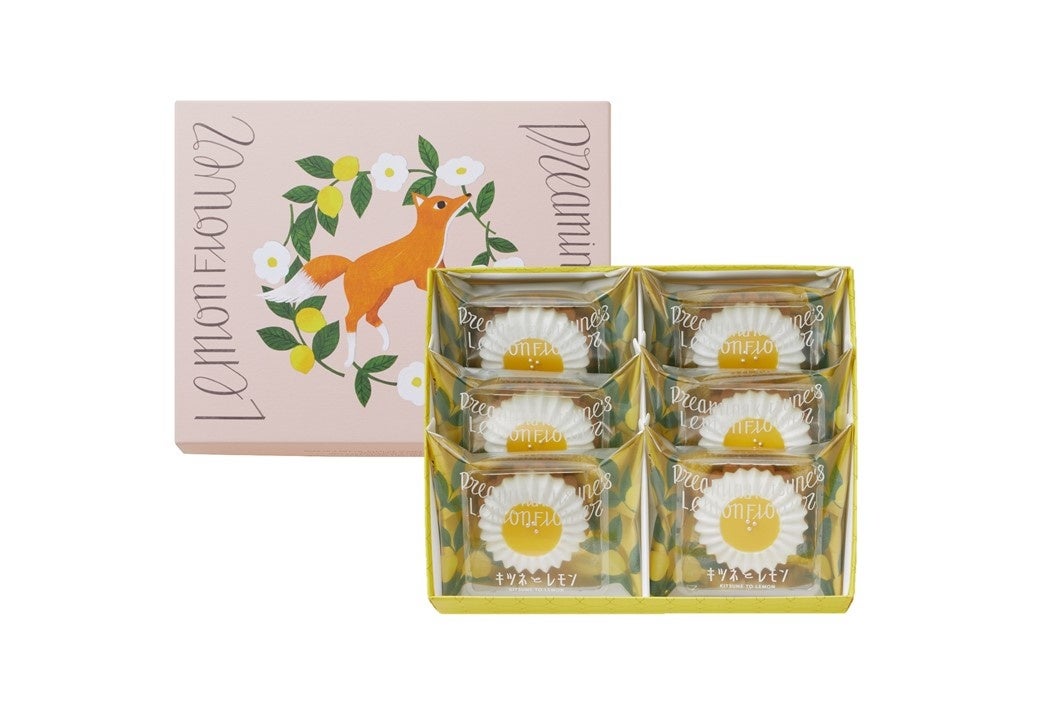 新品　モロゾフ　キツネとレモンおまとめ7点 モロゾフにてキツネが主役の可愛いお菓子ブランド「キツネと