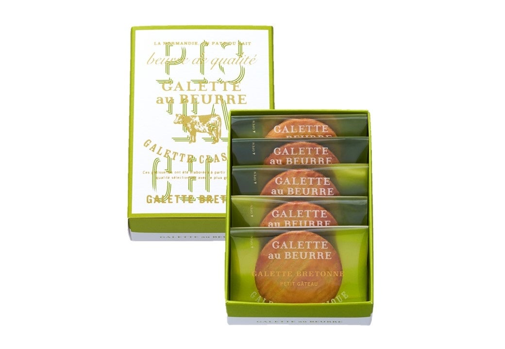 ガレット ブルトンヌ（ピスターシュ）　価格：648円（本体価格：600円）（5個入）