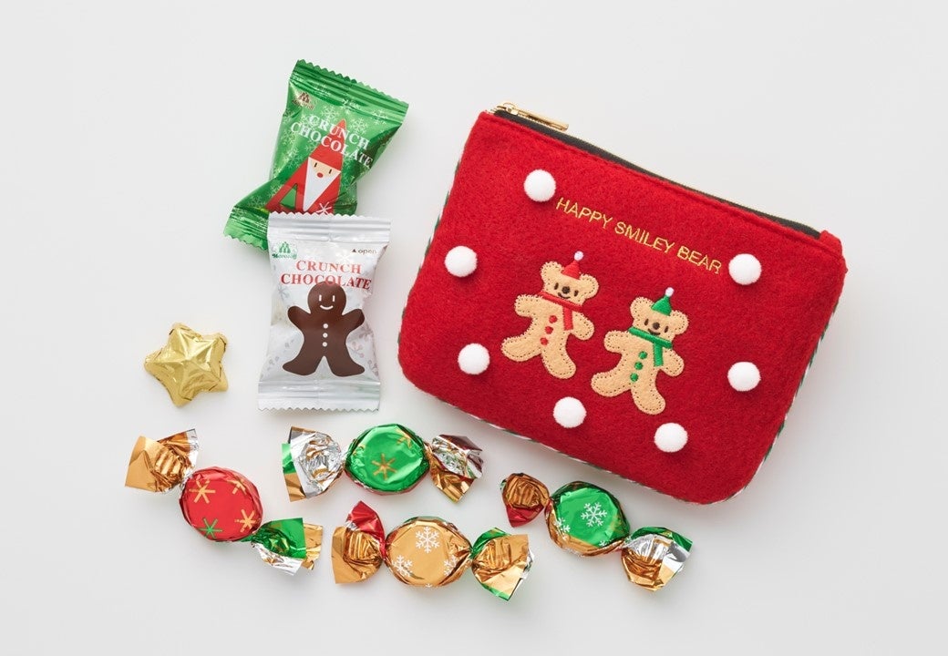 クリスマスポーチ（７個入）&nbsp; 価格：９９０円（本体価格：９００円）※消費税率１０％