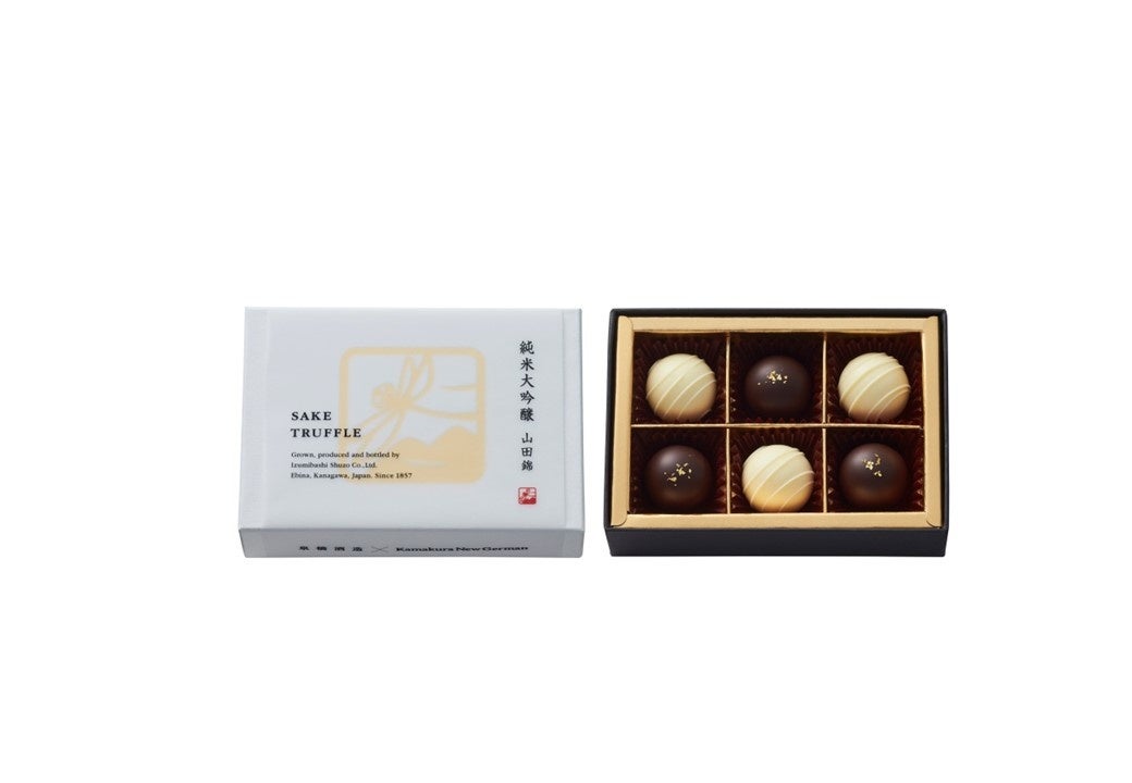日本酒トリュフ(6個入) 価格:1,296円(本体価格:1,200円)