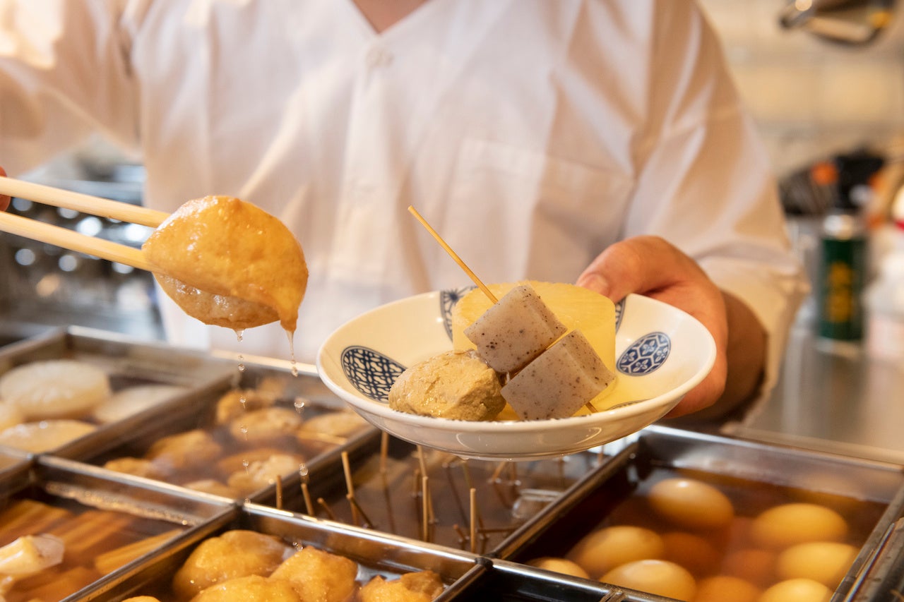焼きあご出汁のおでん