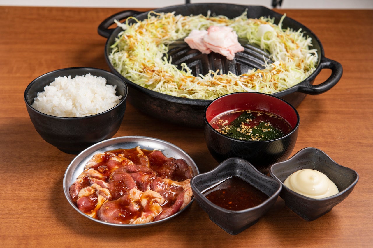 ラム生姜焼き定食