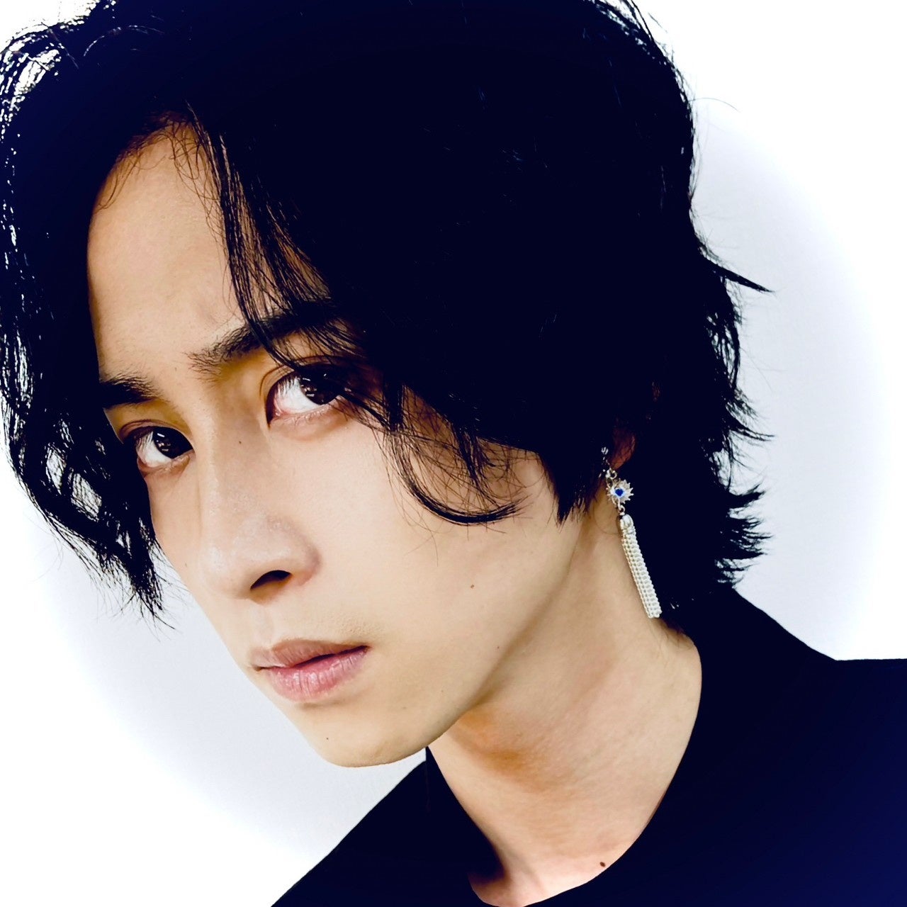 222サファイアチャームピアス＆イヤリング