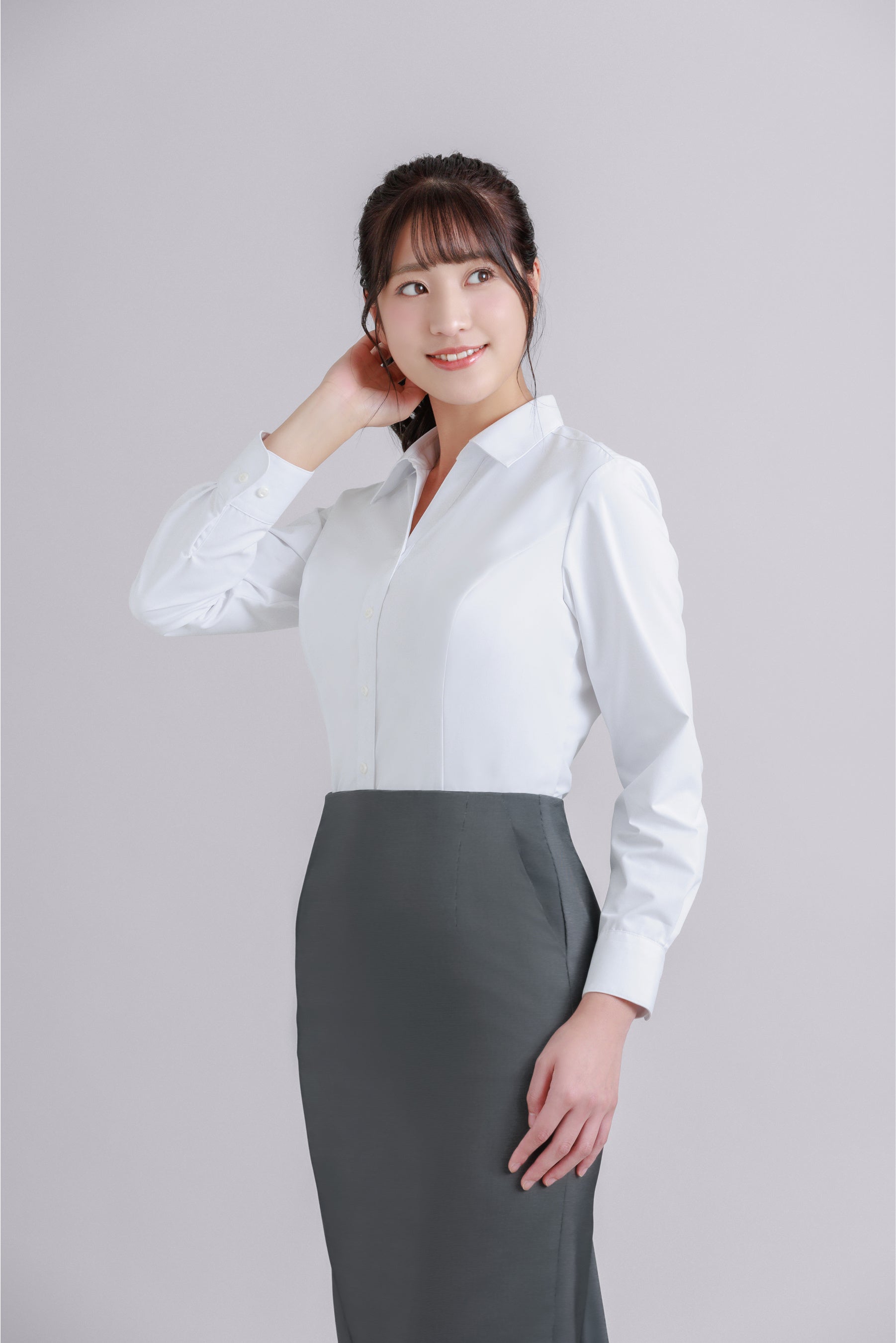 スキッパーシャツ