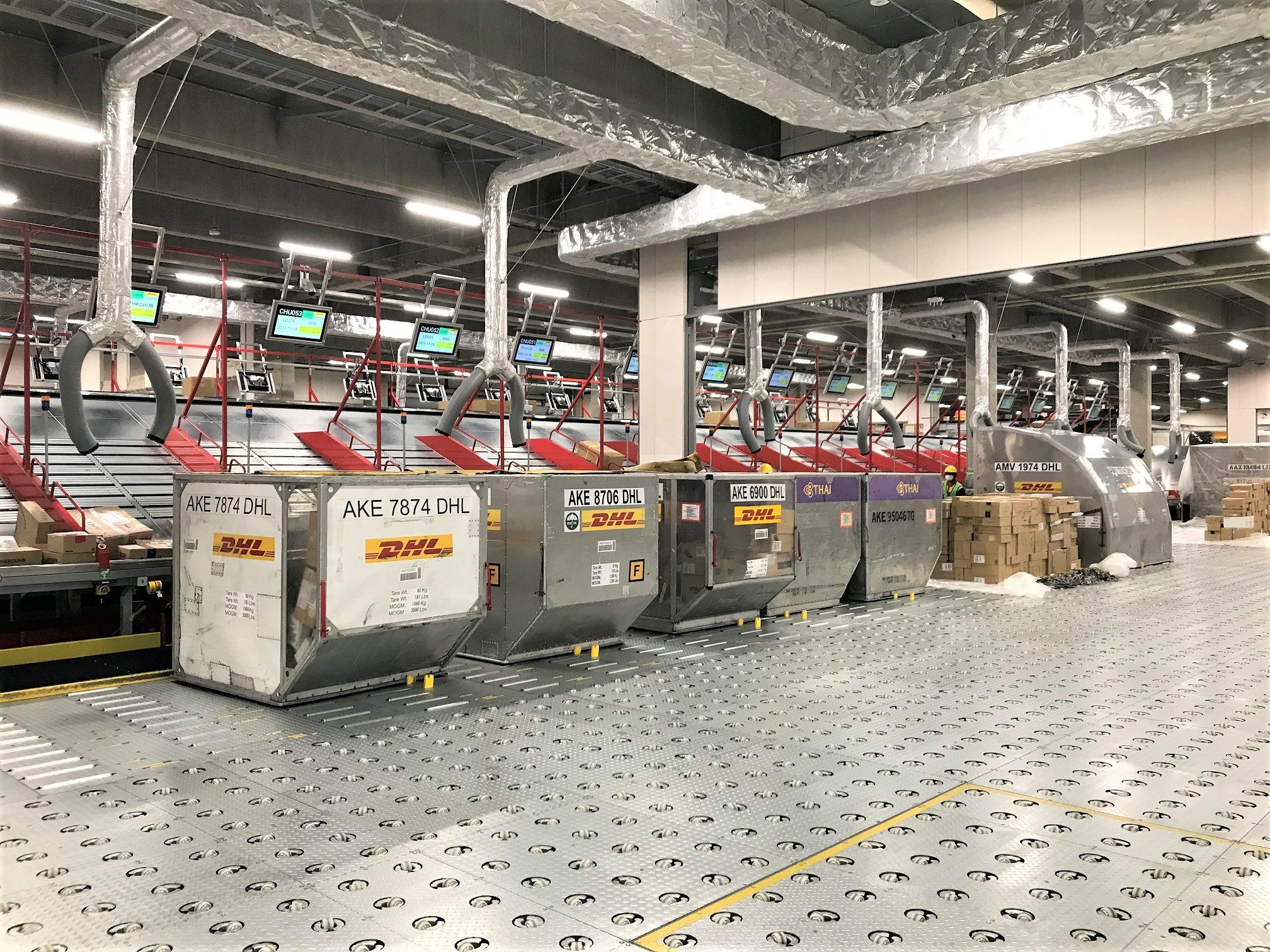 TAPAクラスAの認定を受けた大阪ディストリビューションセンターの施設内部