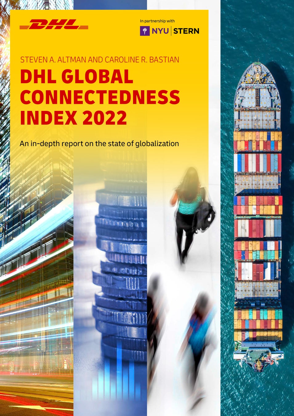「DHL国際連結性指数2022年度版」レポートの表紙