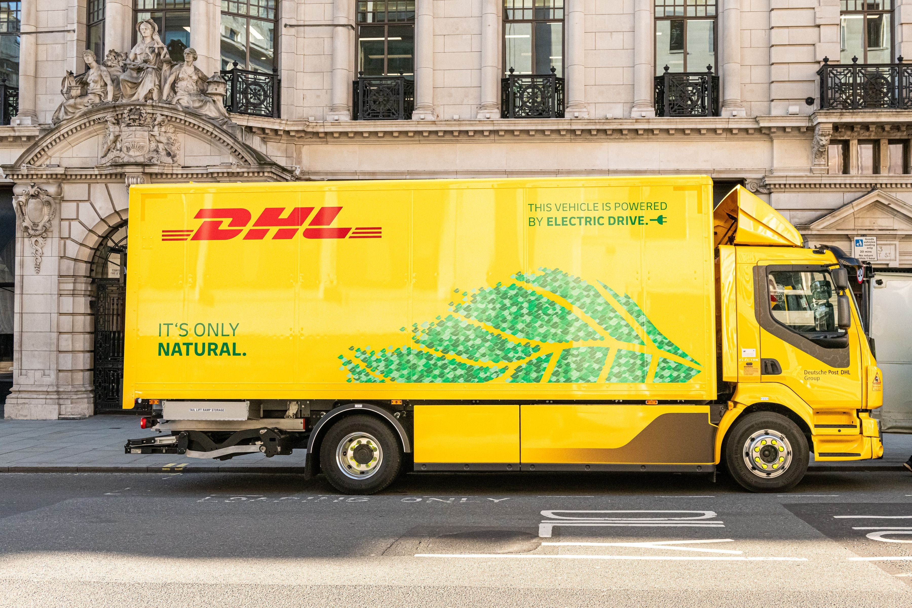 DHLにおける電動車両