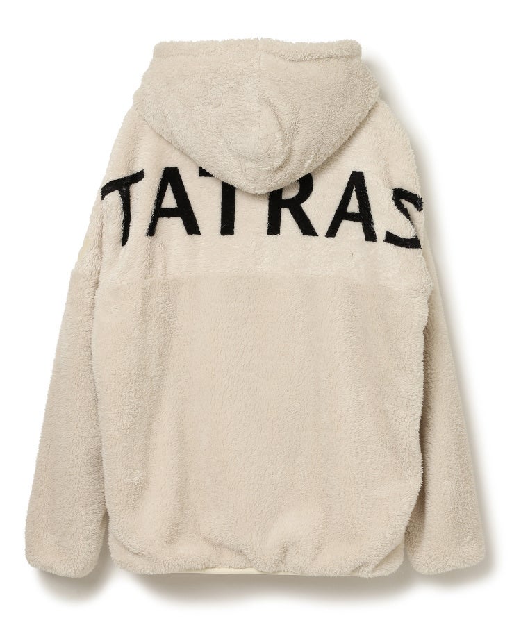 今期新品】TATRAS ホワイト フリースジャケットボモス03