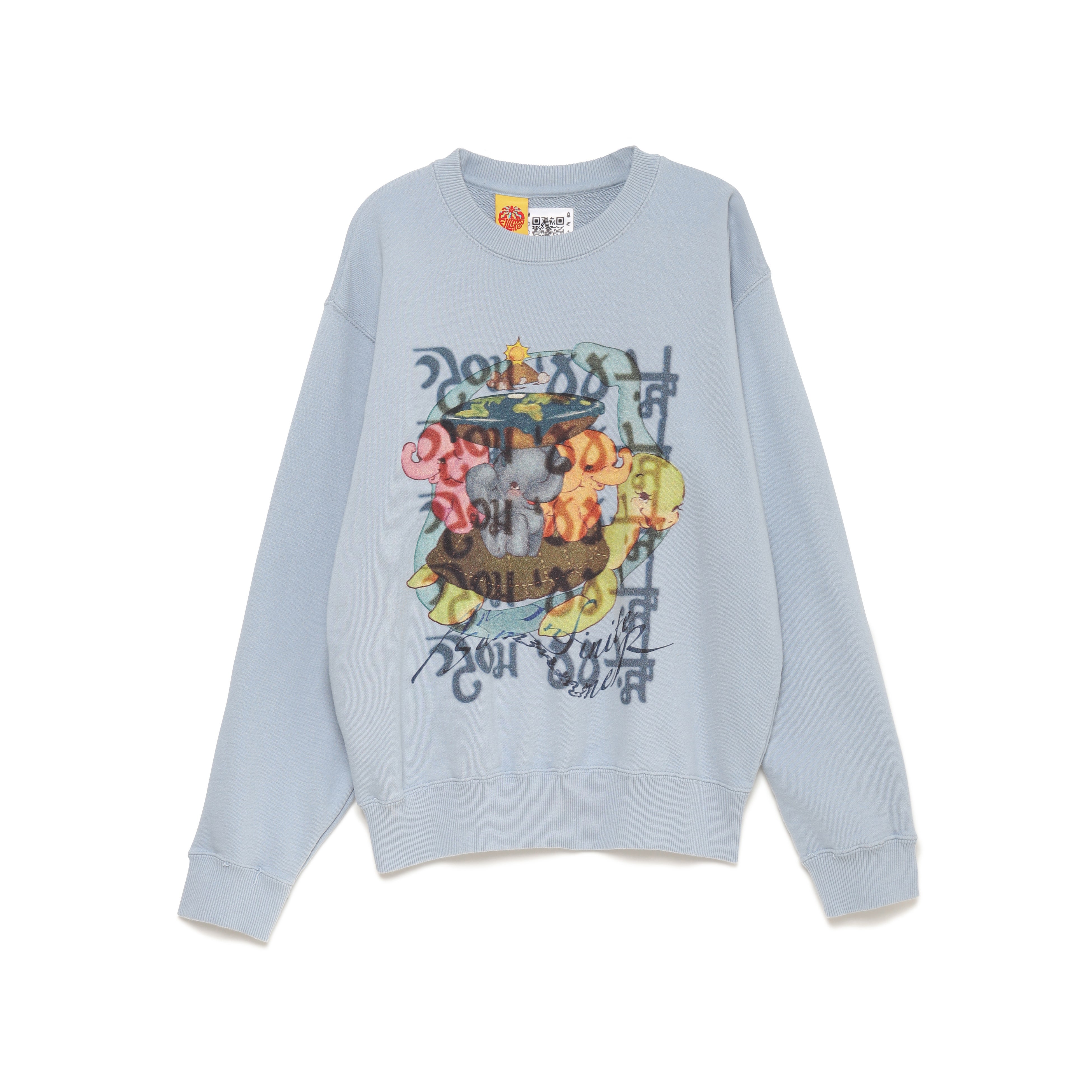 DETAINED FRENCH TERRY：¥12,100