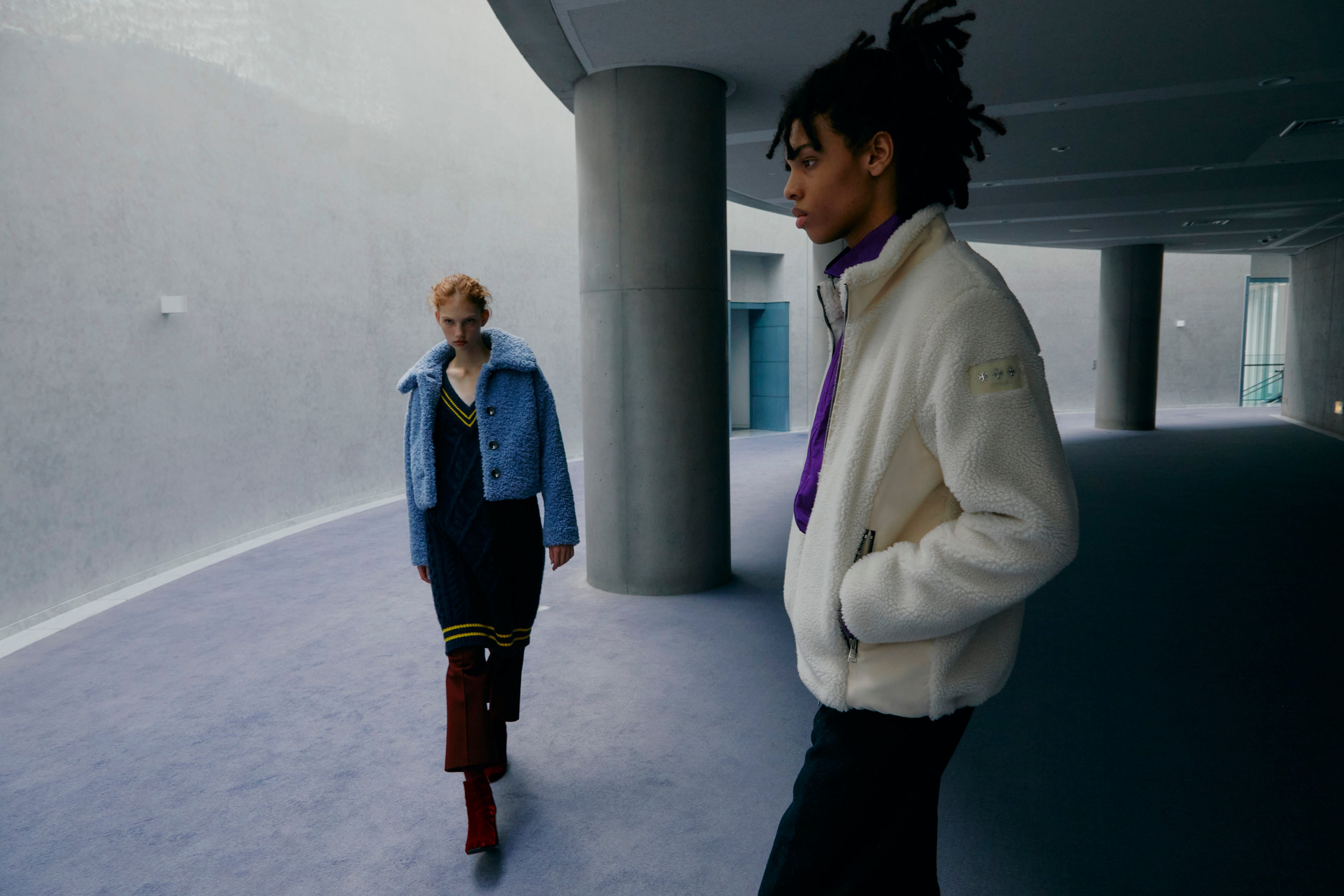 TATRAS/タトラス》より2023秋冬ボアフリースコレクションの