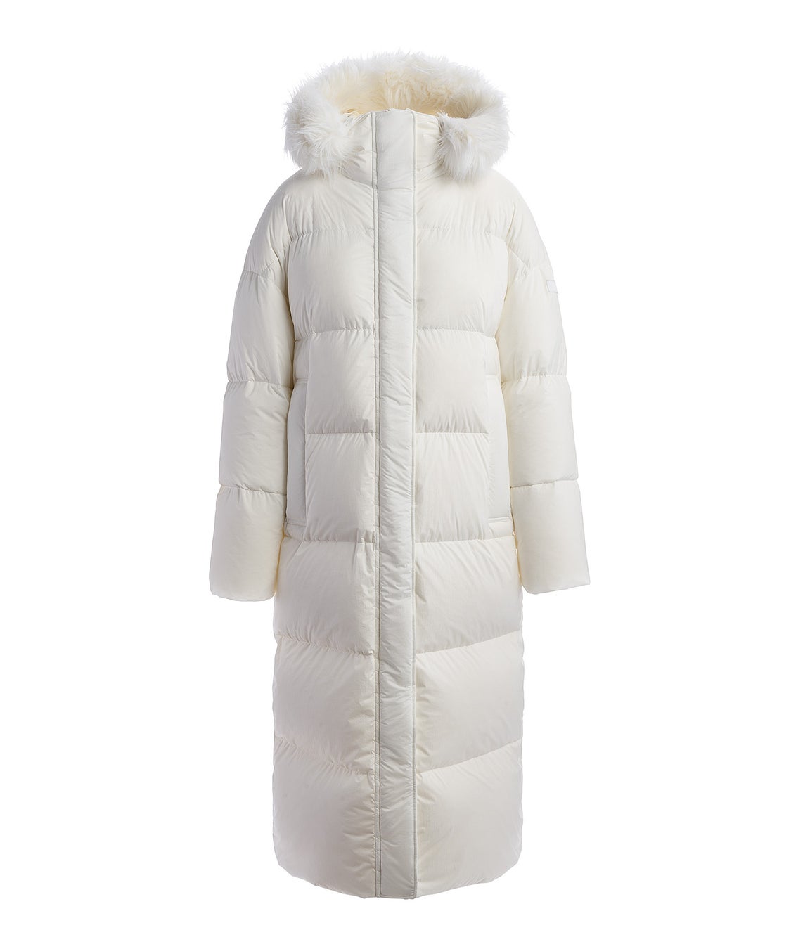 オーバーサイズロングダウン エコナイロン エコファー ¥154,000