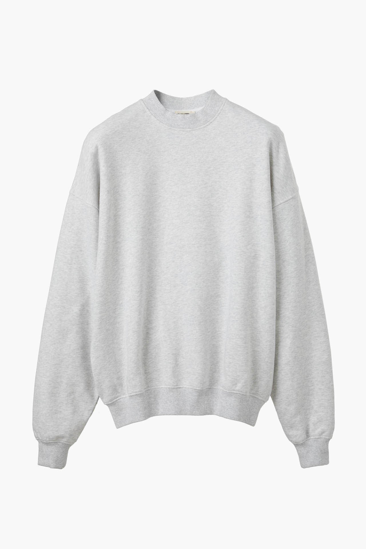 Unisex Mock Crew Sweat ¥14,300