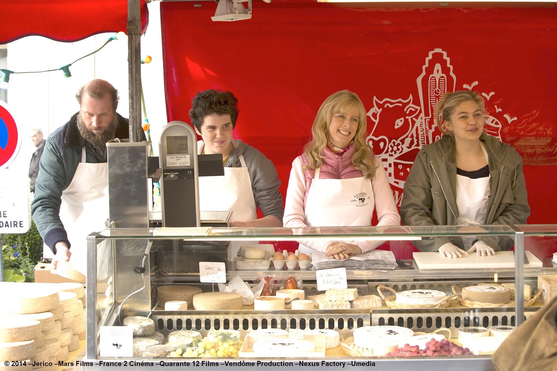 酪農を営むベリエ家