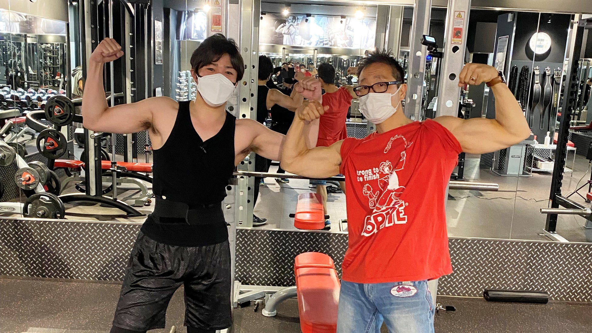 ©TVO 前田拓哉アナ(画面左)と順天堂大学・谷本道哉先任准教授(画面右)最初に指導を受けた2022年3月22日撮影