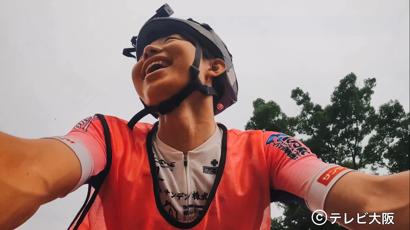 鬼から逃げる自転車インフルエンサーまさ／高倉正善 2022年7月14日ひらかたパーク