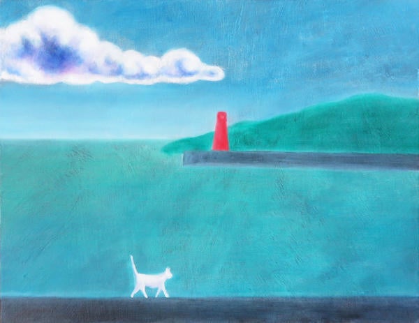 どこか懐かしい…！「旅」と「物語」がテーマの絵画。