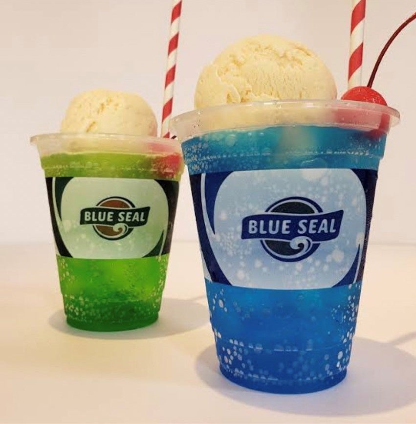 クリームソーダ(ブルーシール)