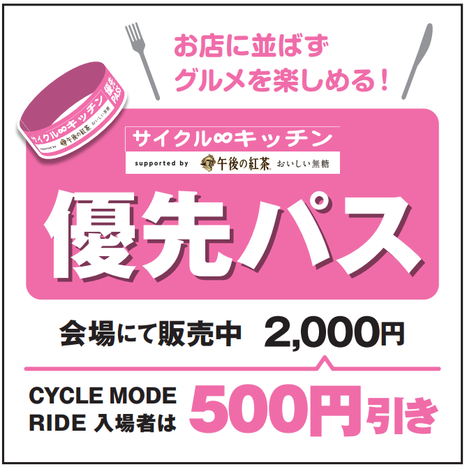 サイクル∞キッチン優先パス