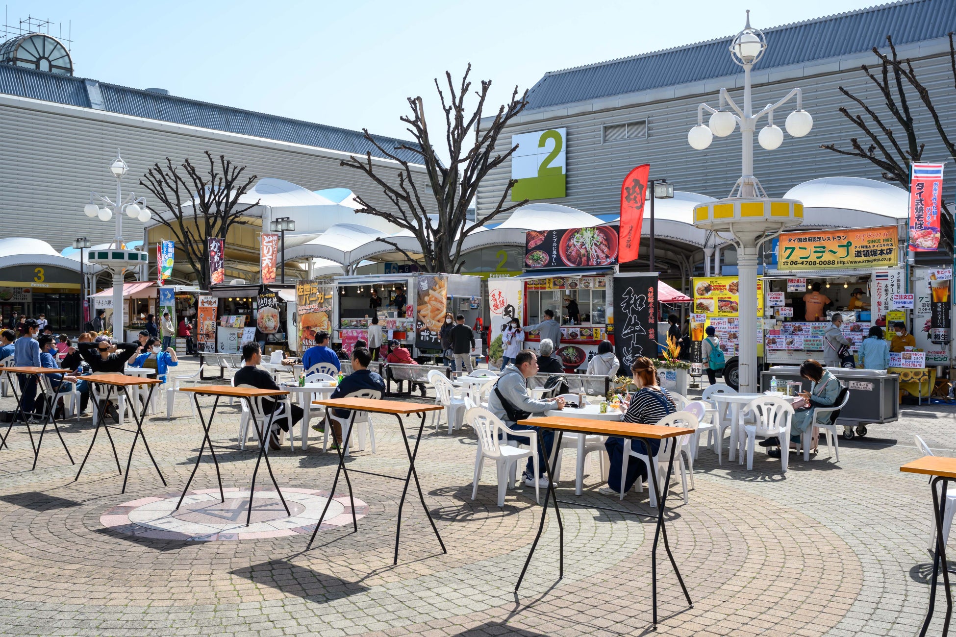 キッチンカーゾーン(2023年開催時)