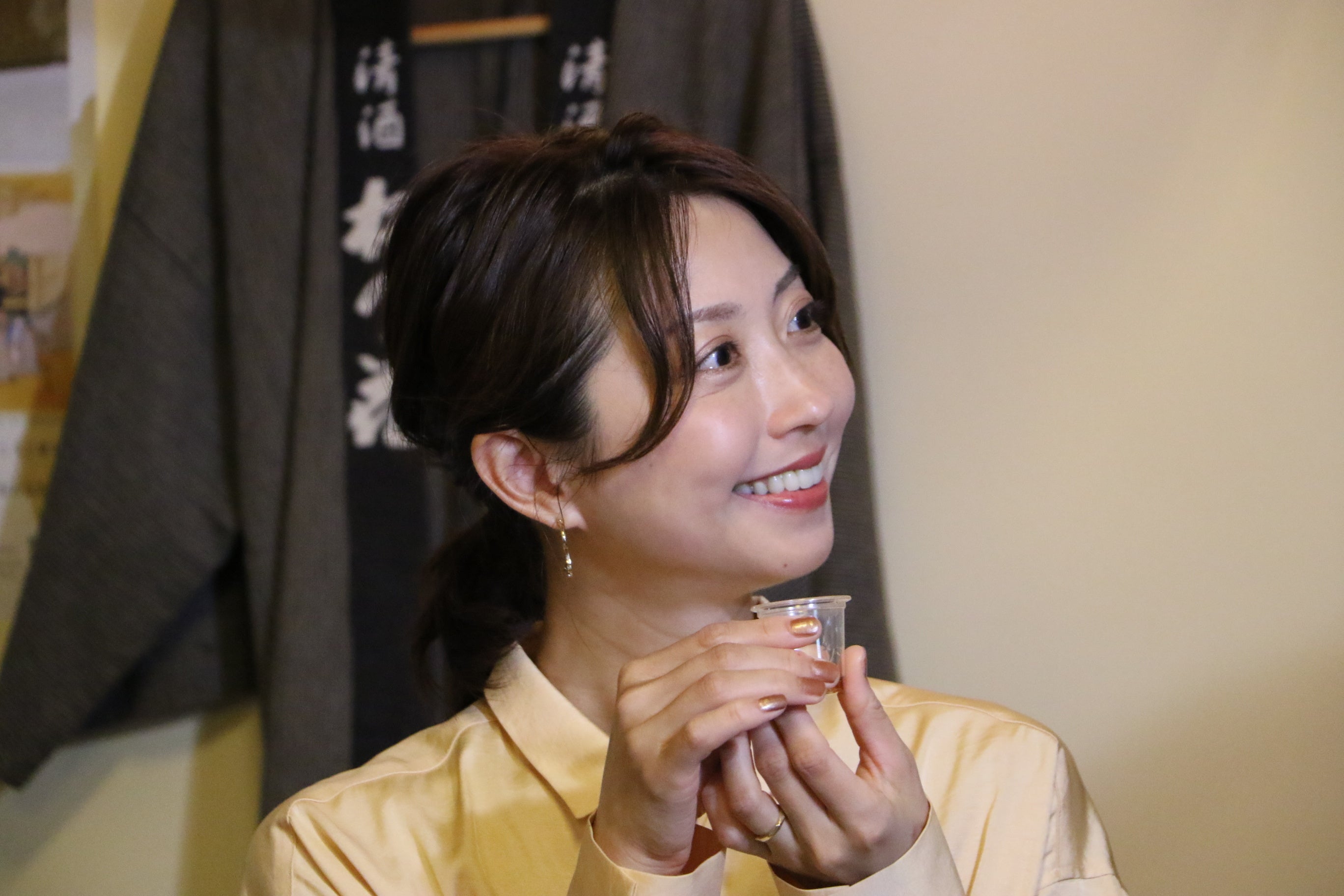 上質な水で仕上げたウイスキーを試飲