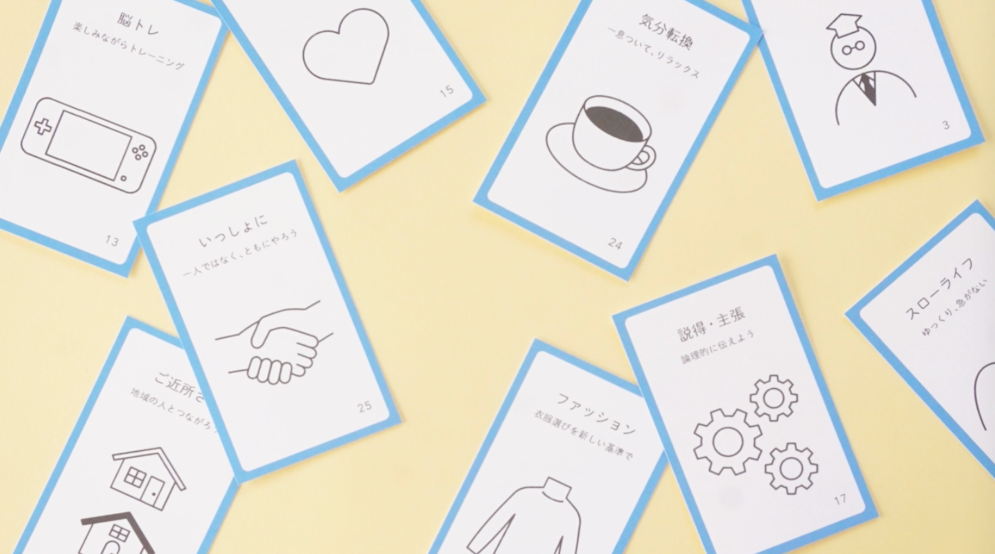 その解決のための具体的アクションを考える発想アクションカード