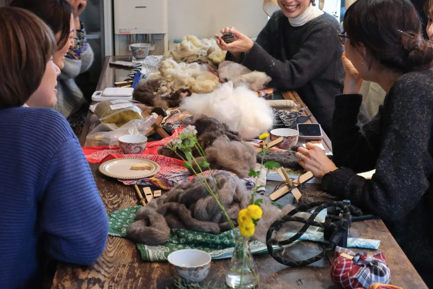 編む会・紡ぐ会