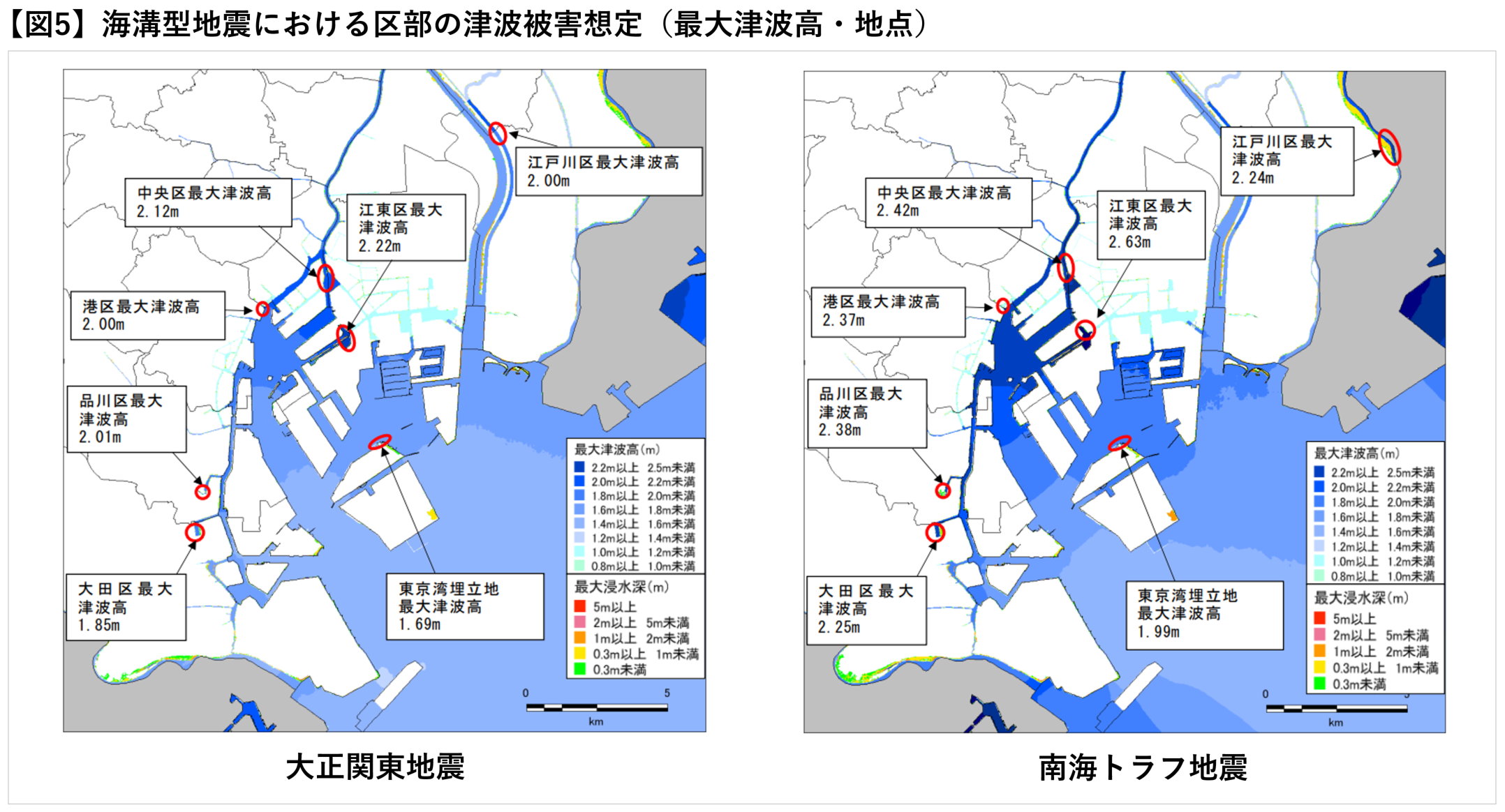 図5　出典）東京都「首都直下地震等による東京の被害想定（令和4年5月25日公表）」