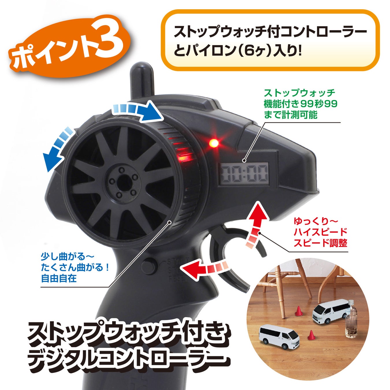 京商株式会社 【京商エッグ】FIRST MINI-Z トヨタ ハイエース スーパーGL が登場 12