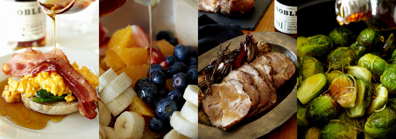 パンケーキだけじゃない。フルーツやメインディッシュも一振りで大変身！