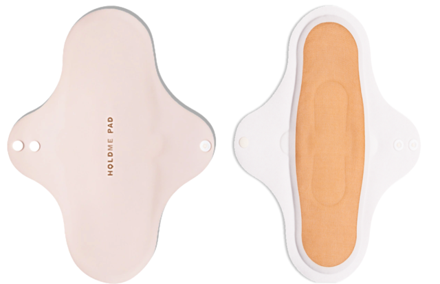 ▲さらに表面のメッシュ生地と内部の吸水シートに抗菌機能繊維を採用