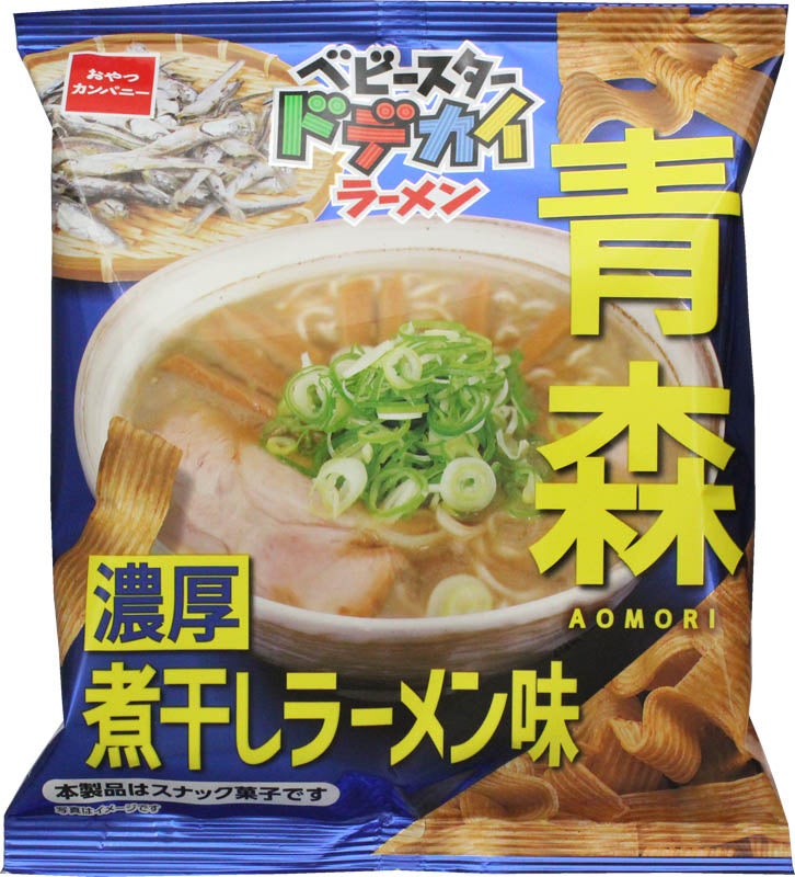 麺から創り続けて60余年のベビースターが表現する、地元民に愛される青森・久留米のご当地ラーメンの味わい。
