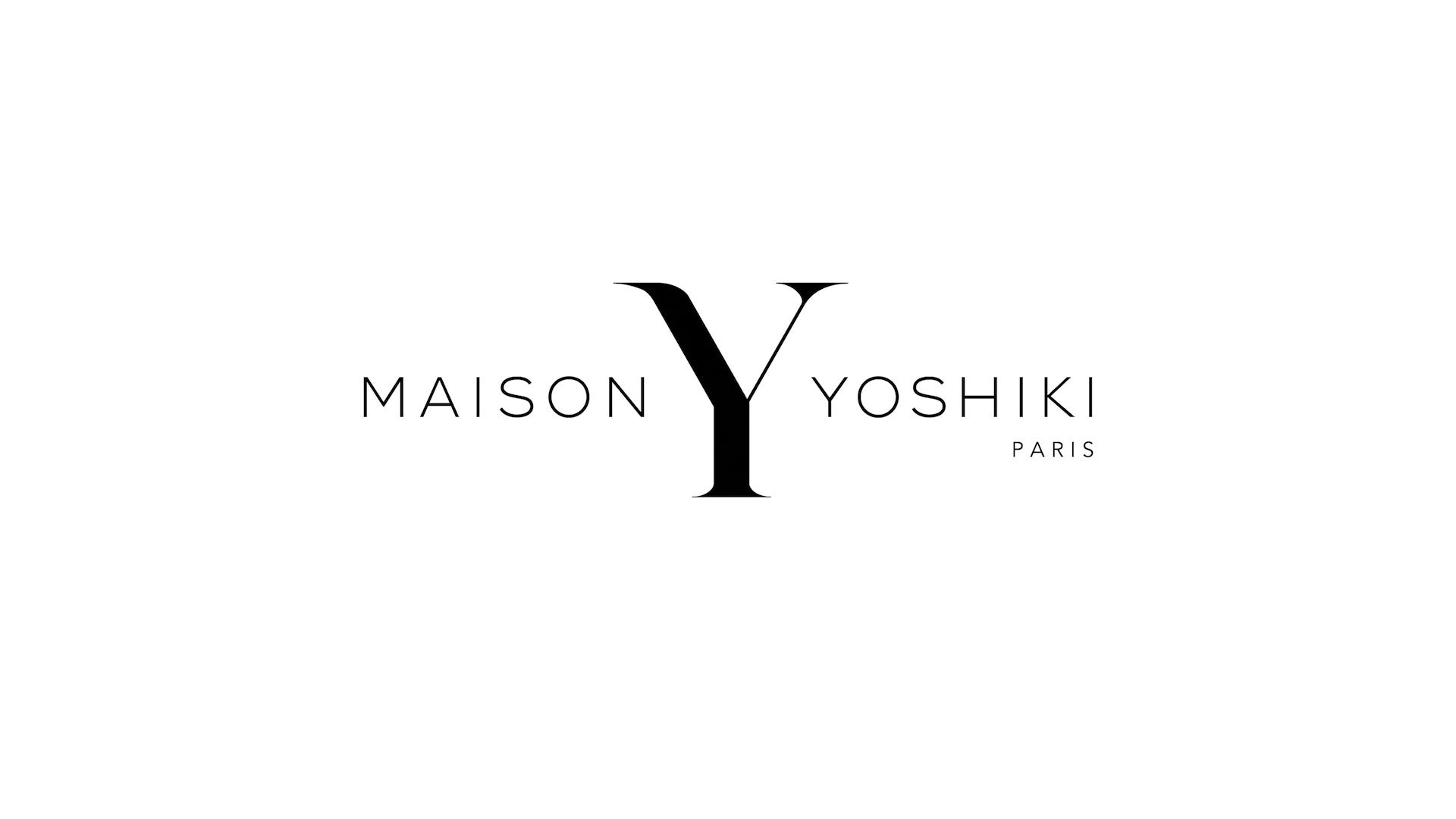 YOSHIKIブランド YOSHIKIのハイファッションブランド「MAISON YOSHIKI PARIS