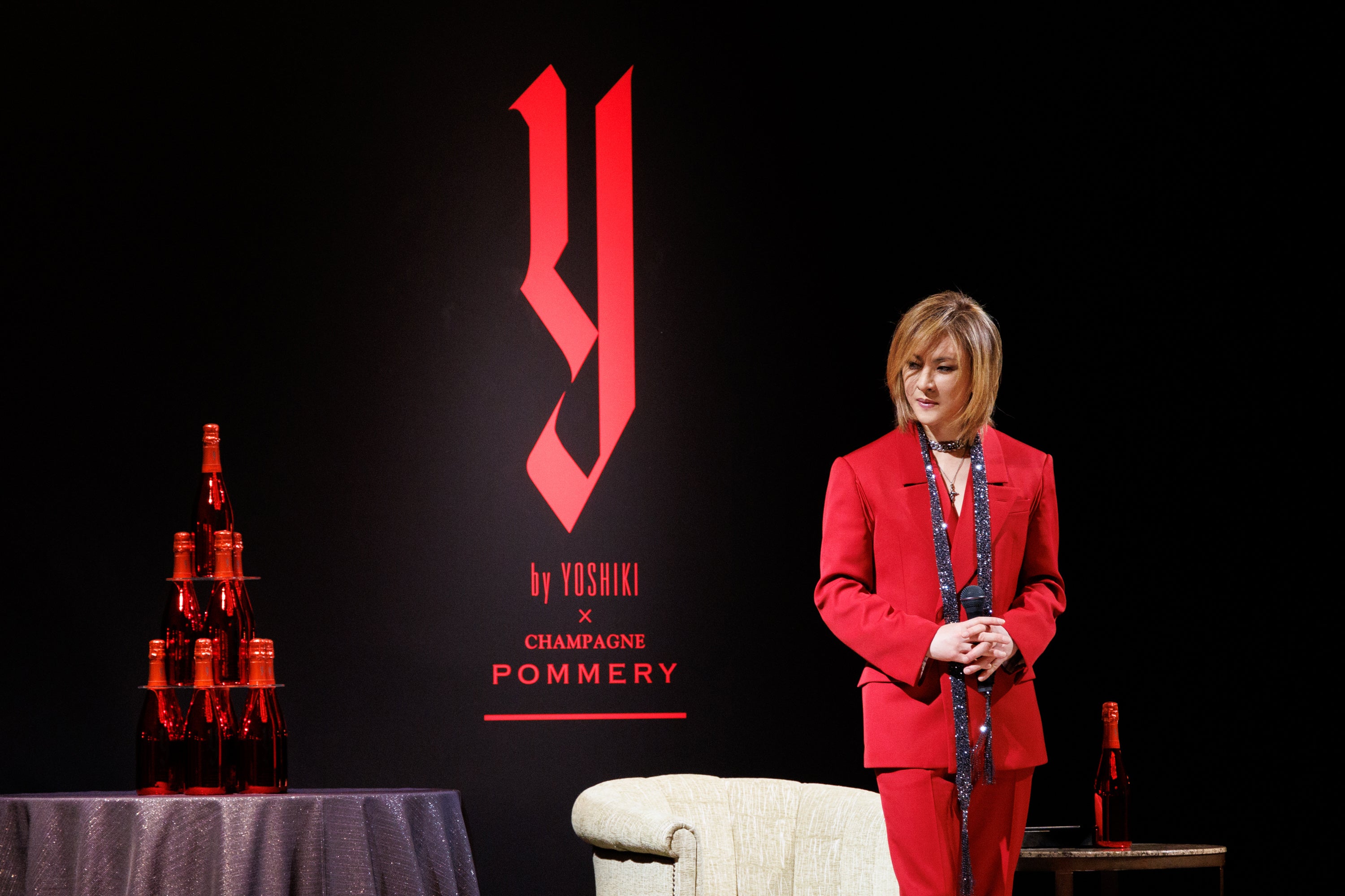 世界的アーティストYOSHIKI と仏名門シャンパーニュメゾン