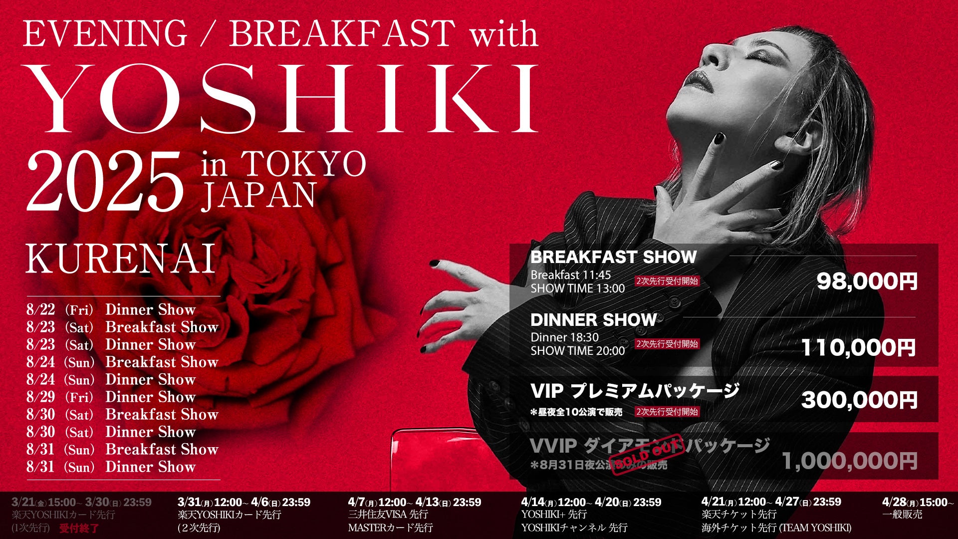 ディナー ショー 相場